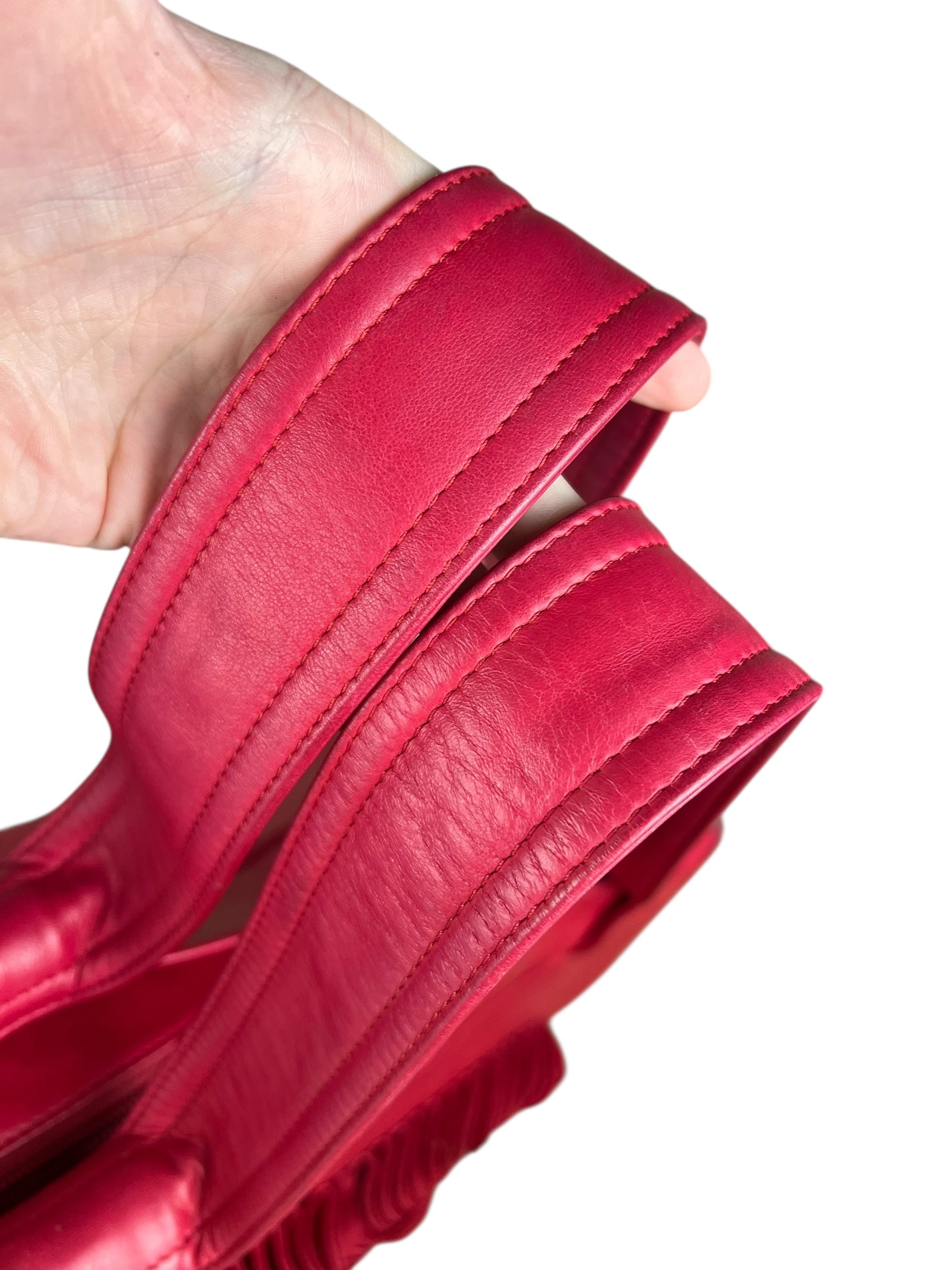 Chanel Lambskin CC Disc Bonbon Shoulder Tote