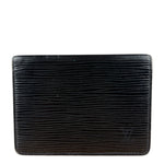 Louis Vuitton Black Epi Leather ID Holder