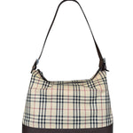 Burberry Nova Check Canvas Vintage Shoulder Bag