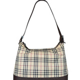 Burberry Nova Check Canvas Vintage Shoulder Bag