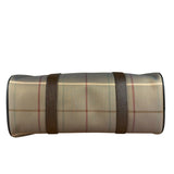 Burberry Brown Vintage Check Boston Handbag