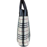 Burberry Nova Check Canvas Tote Bag