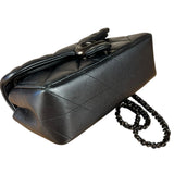 Coach Nappa Leather Black Tabby 18 Crossbody