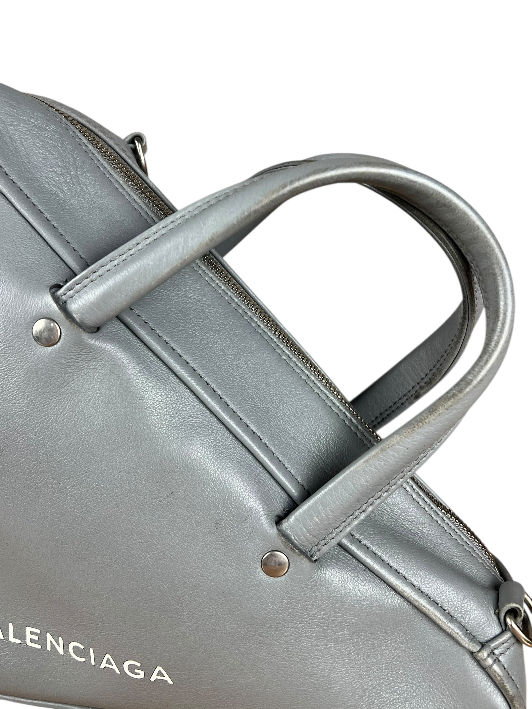 Balenciaga Small Grey Triangle Bag