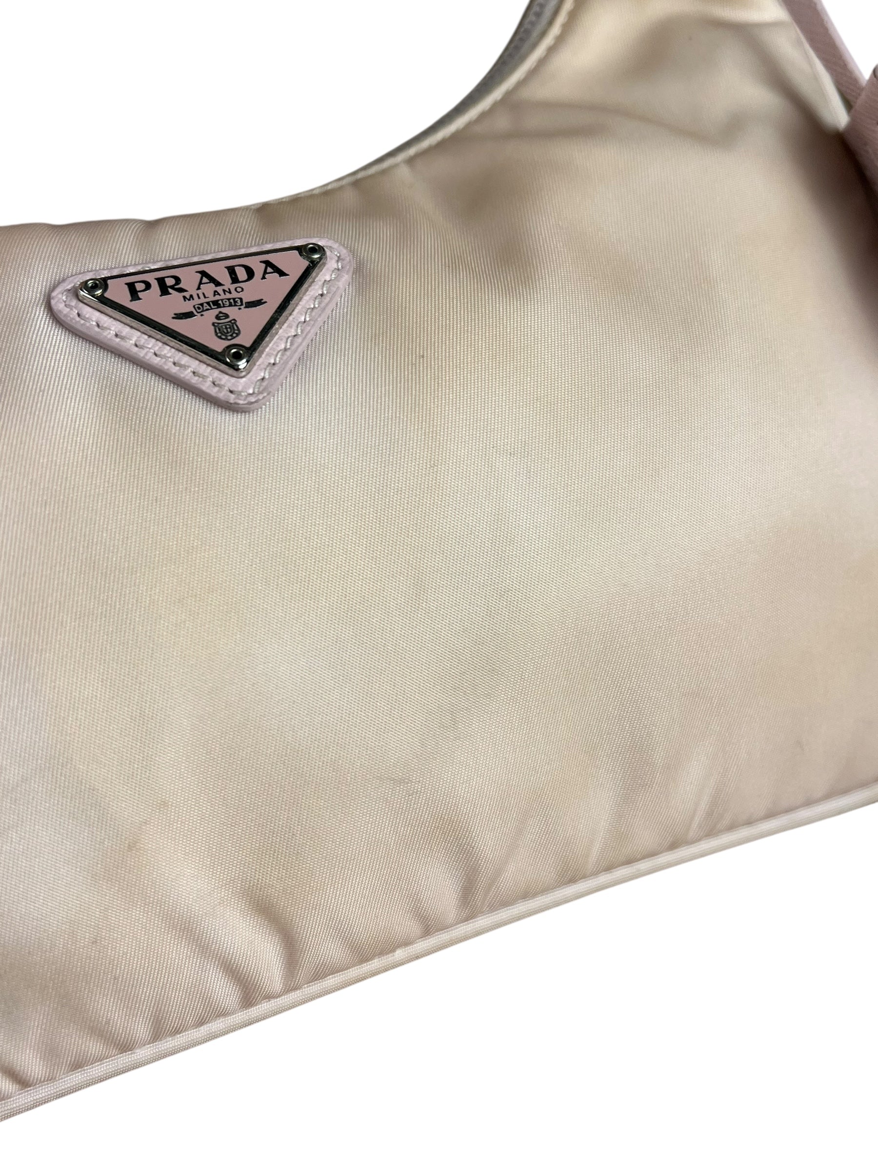 Prada Nylon Pochette Light Pink