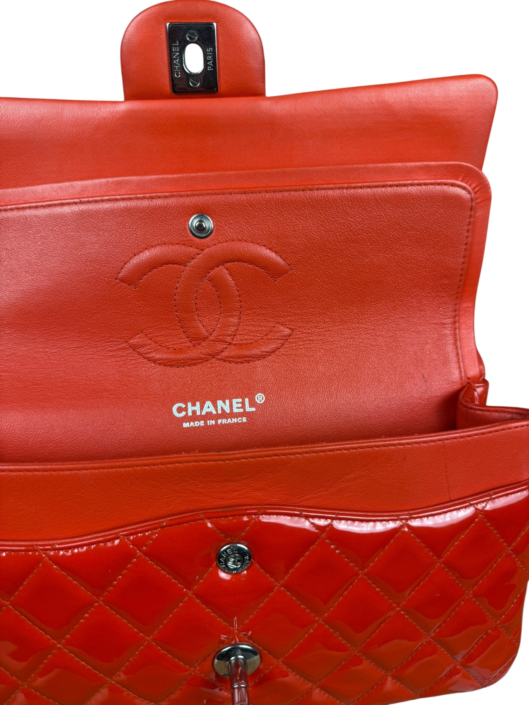 Chanel Classic Red Medium Double Flap Bag