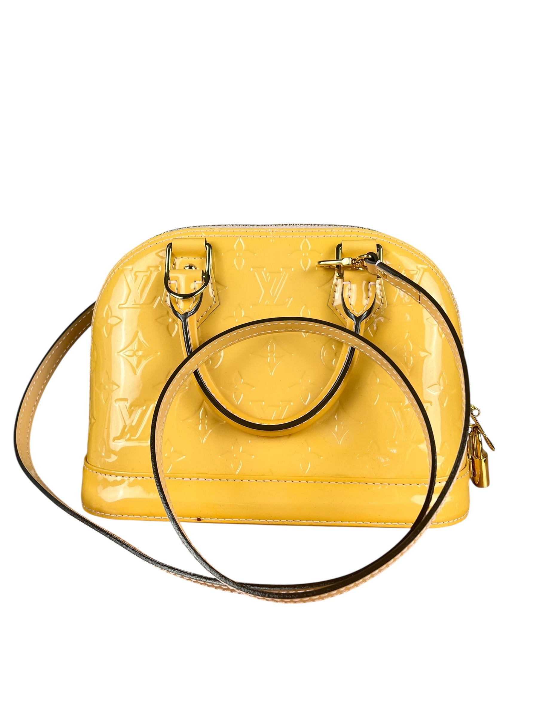 Louis Vuitton Monogram Vernis Alma BB Handbag