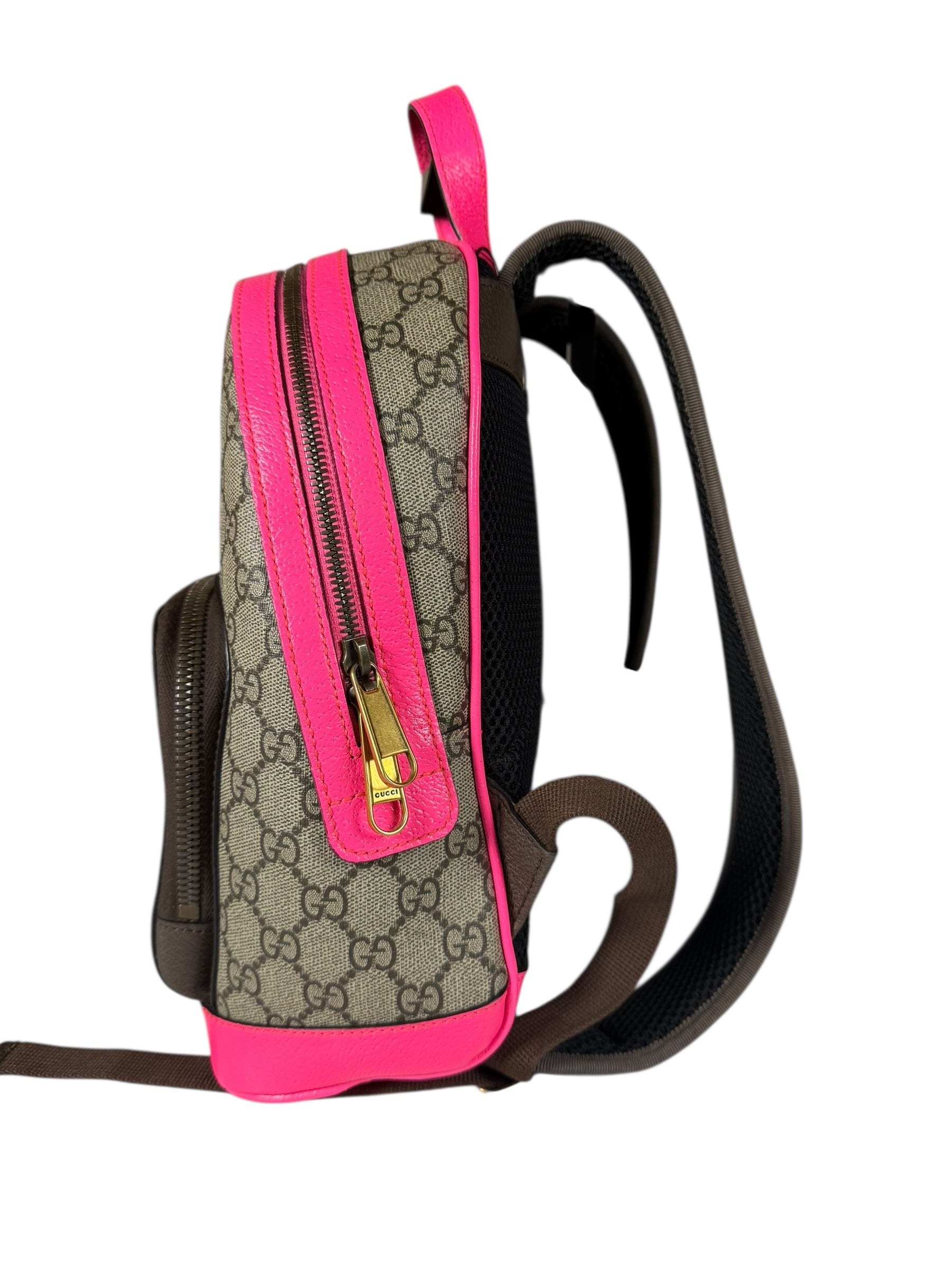 Gucci GG Ophidia Pink Backpack