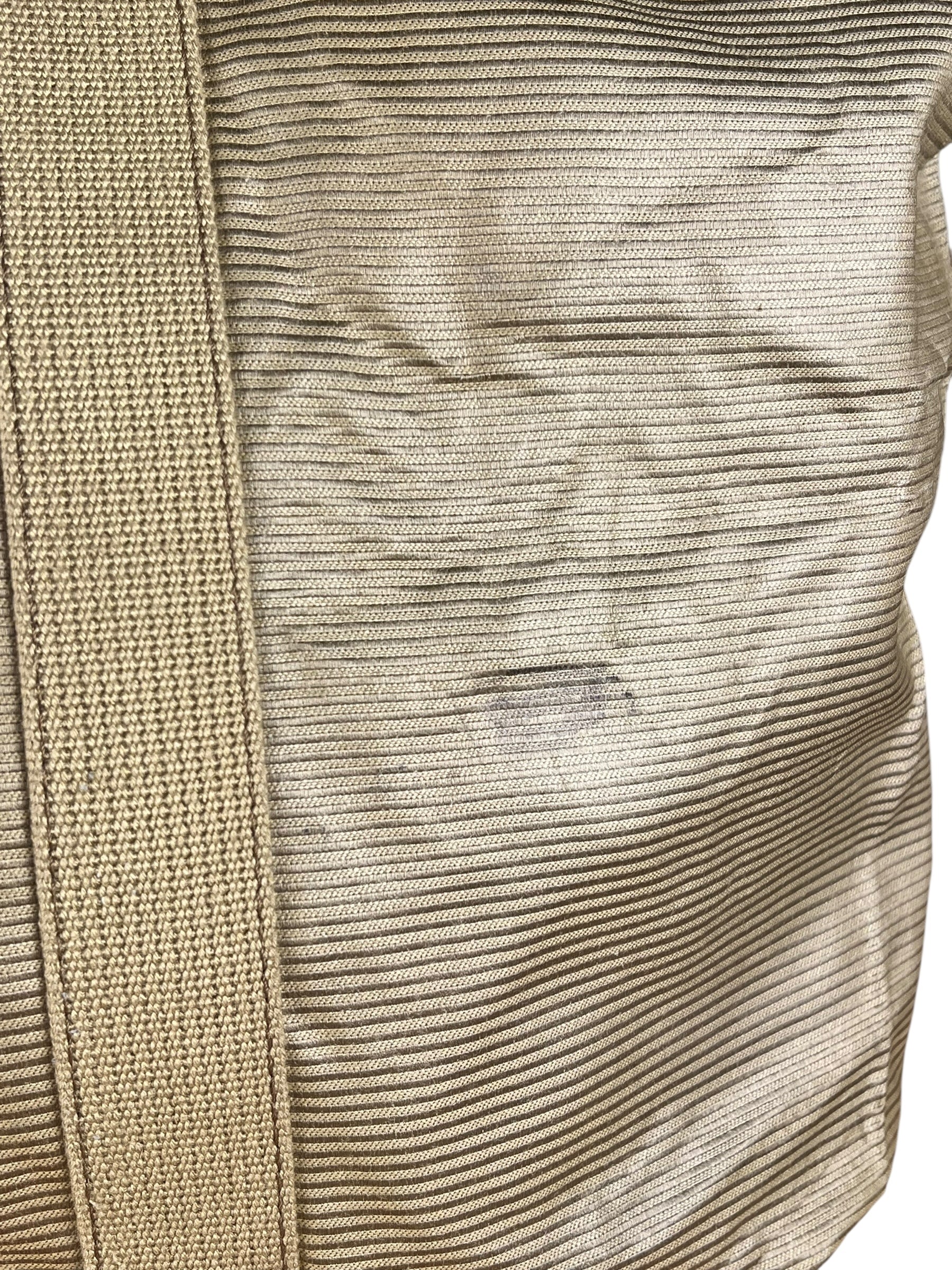 Yves Saint Laurent Vintage Duffle Bag Beige
