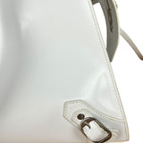 Balenciaga Grained White Neo Classic City Bag