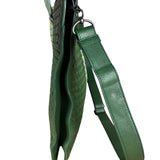 Bottega Veneta Intercciato Multicolor Business Bag Green/Yellow
