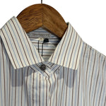 Burberry Button Up Stripped Top