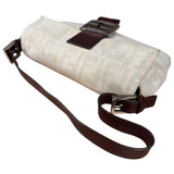 Fendi FF Canvas Baguette