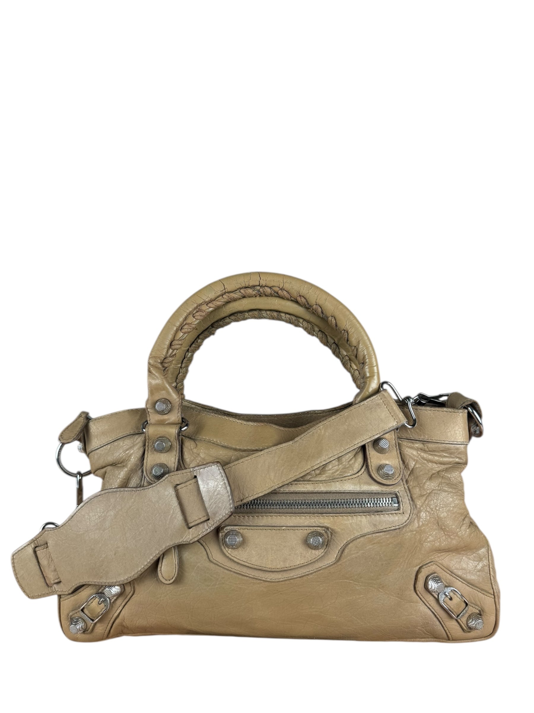 Balenciaga Small Brown Le City Bag