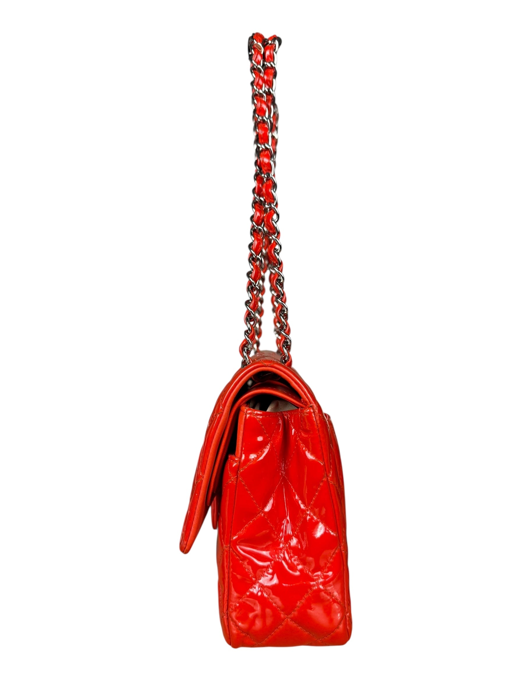 Chanel Classic Red Medium Double Flap Bag