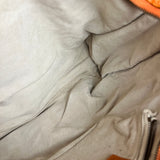 Balenciaga Wool Knit Orange City Bag