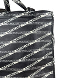Balenciaga Diamond logo Print Shoulder Tote