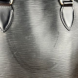 Louis Vuittonn Black Epi Lockit Handbag