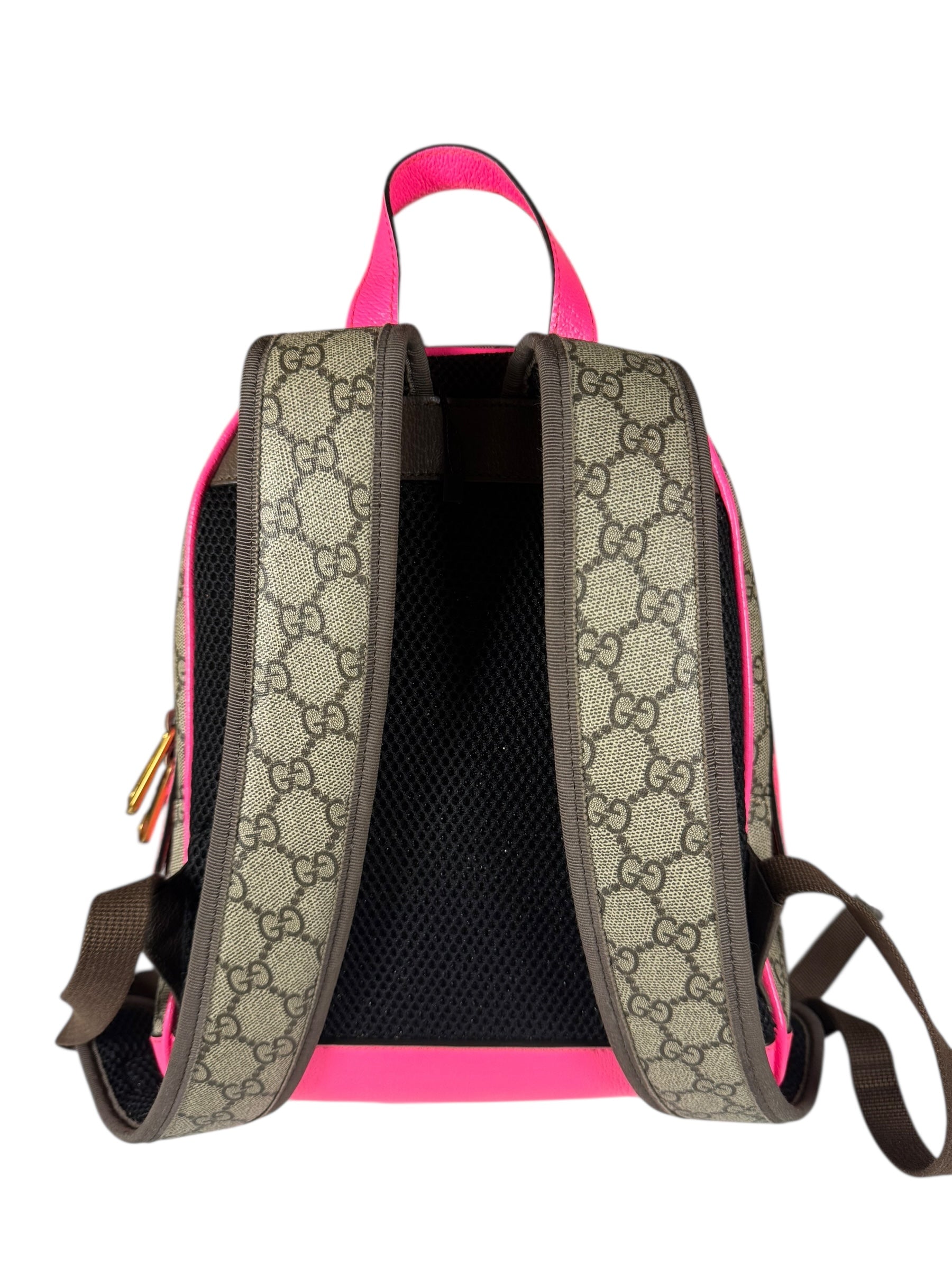 Gucci GG Ophidia Pink Backpack