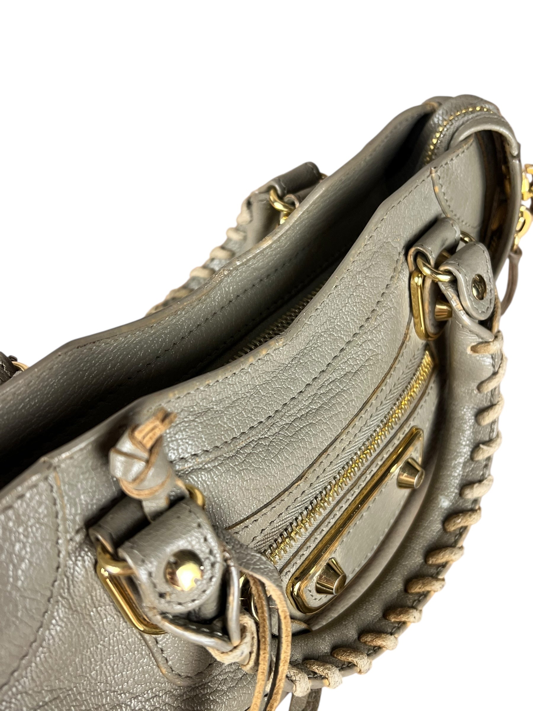 Balenciaga Mini Classic City Bag Grey