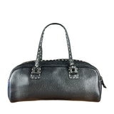 Fendi Vintage Leather Selleria Stitch Handbag