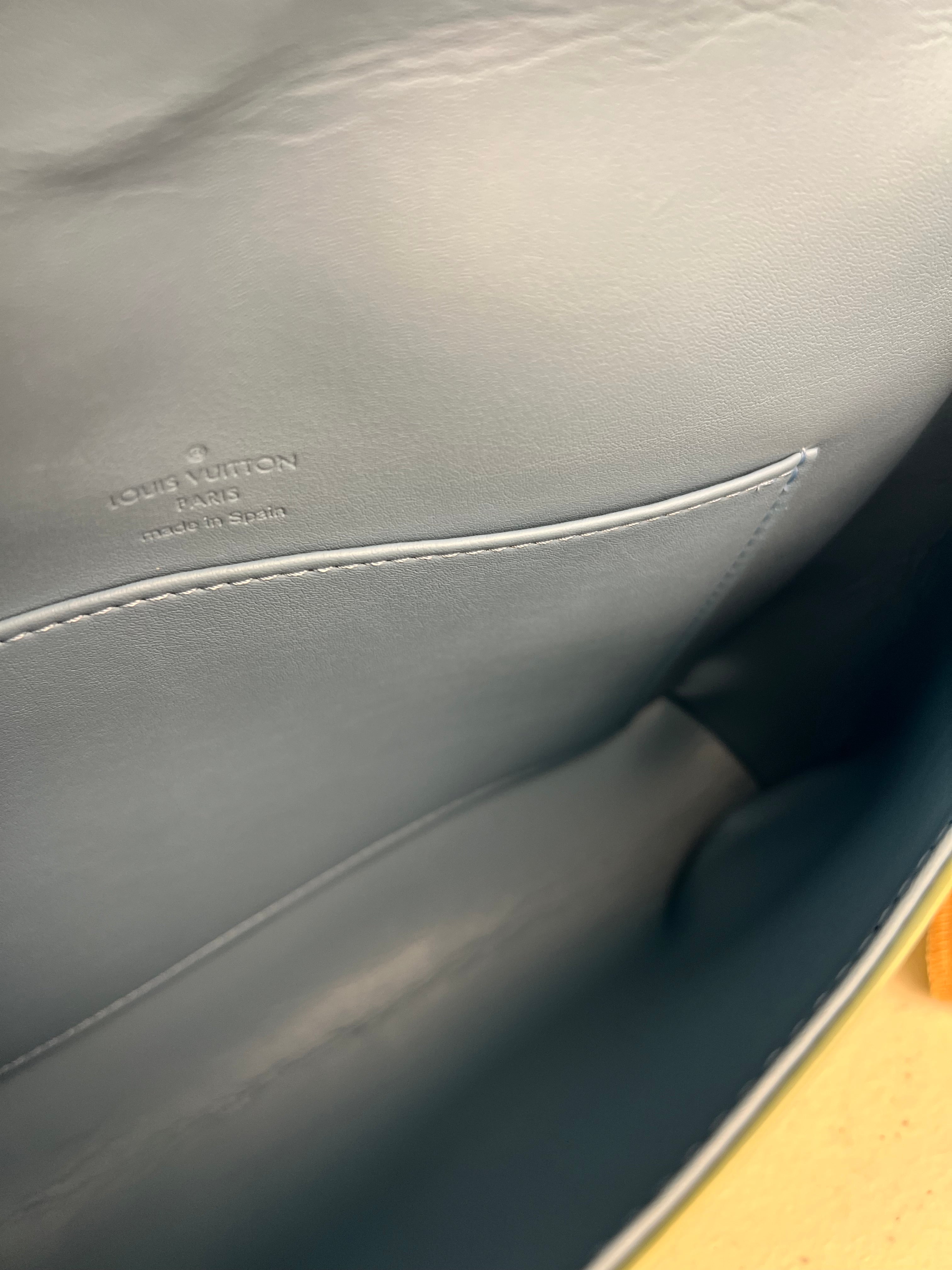 Louis Vuitton Monogram Vernis Green Thompson Shoulder Bag