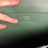 Louis Vuitton Epi Green Top Handle Briefcase