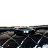 Chanel Black Patent Leather Classic Flap Bag ('08-'09)