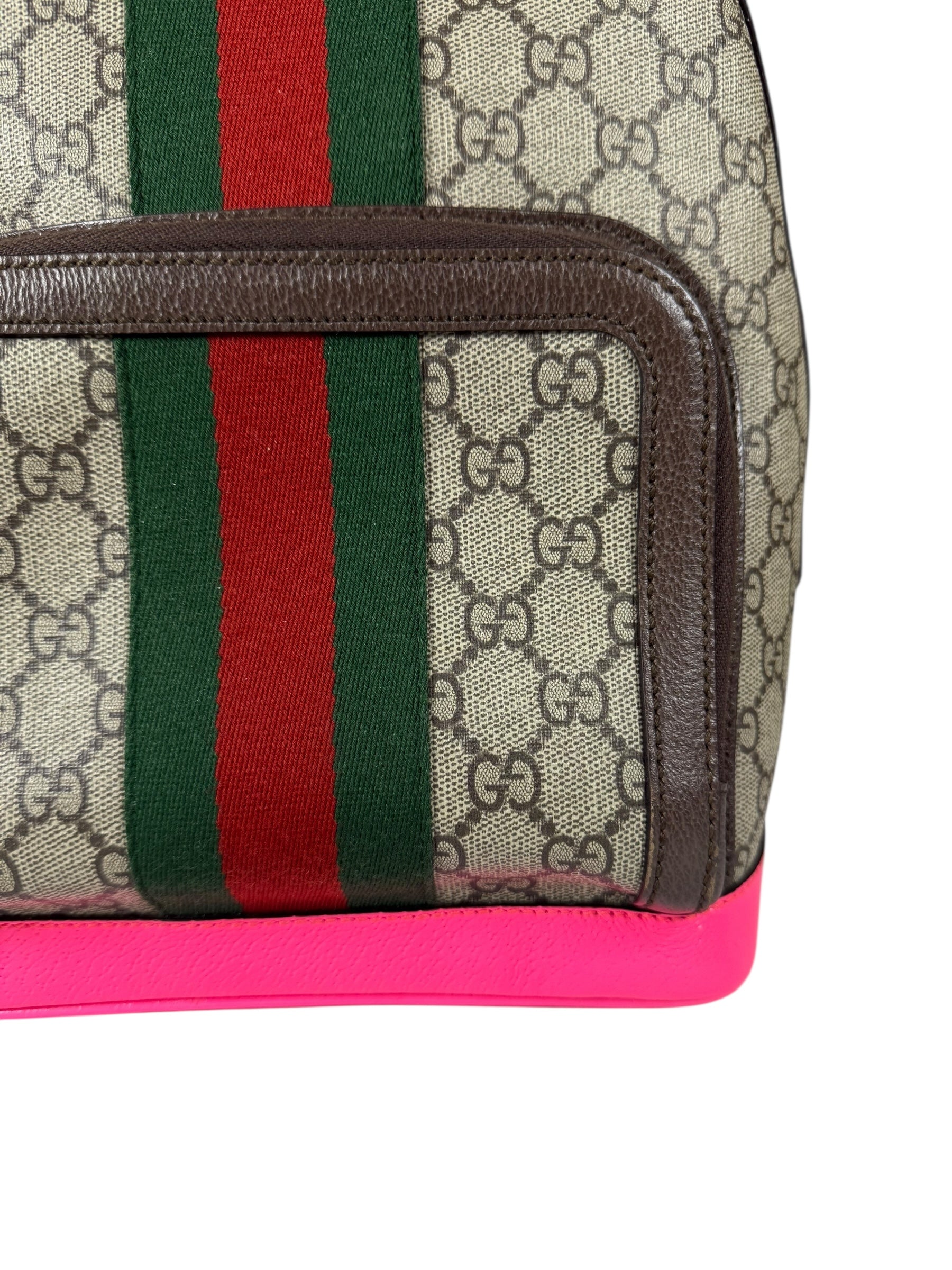Gucci GG Ophidia Pink Backpack