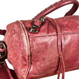 Balenciaga Mini Classic Leather City Bag Red