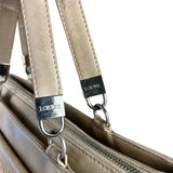 Loewe Vintage Leather Postal Handbag