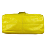 Fendi Yellow Leather Mamma Baguette