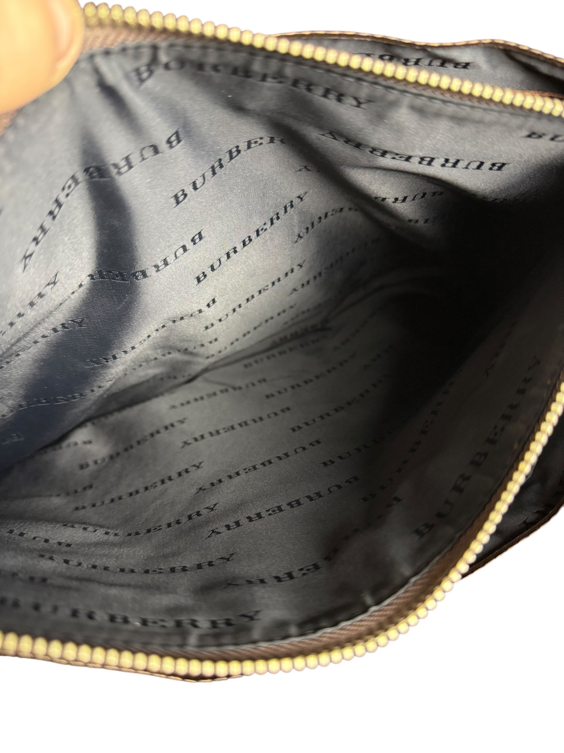 Burberry Nova Check Canvas Tote Bag