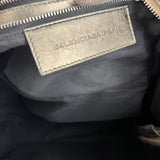 Balenciaga Gold Metallic M Le City Bag