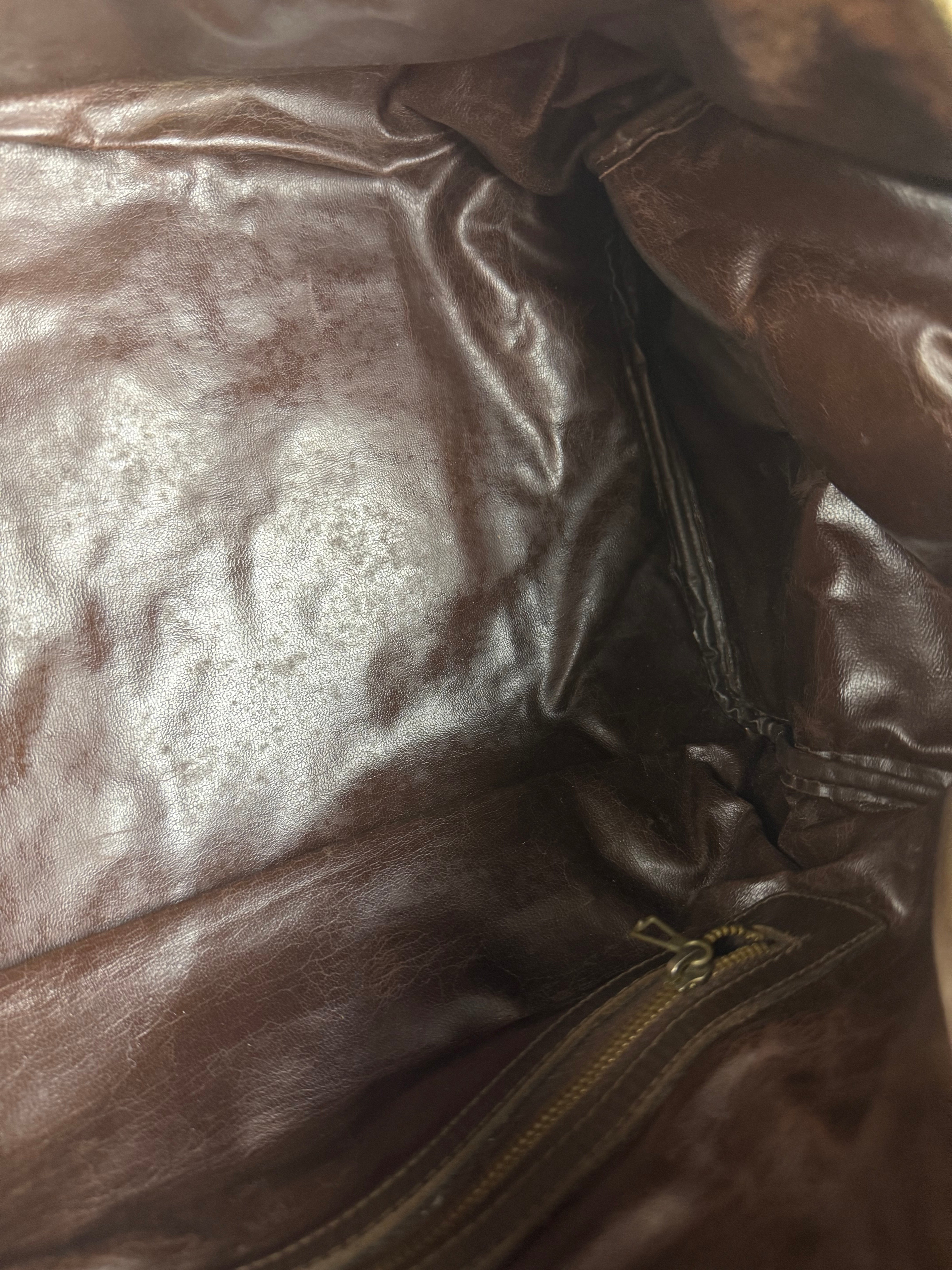 Fendi Vintage Zucca Boston Bag