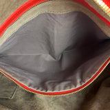 Bottega Veneta Large Intreccio Hobo Bag Red