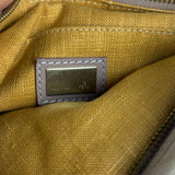 Fendi Lavender Python & Suede Pochette