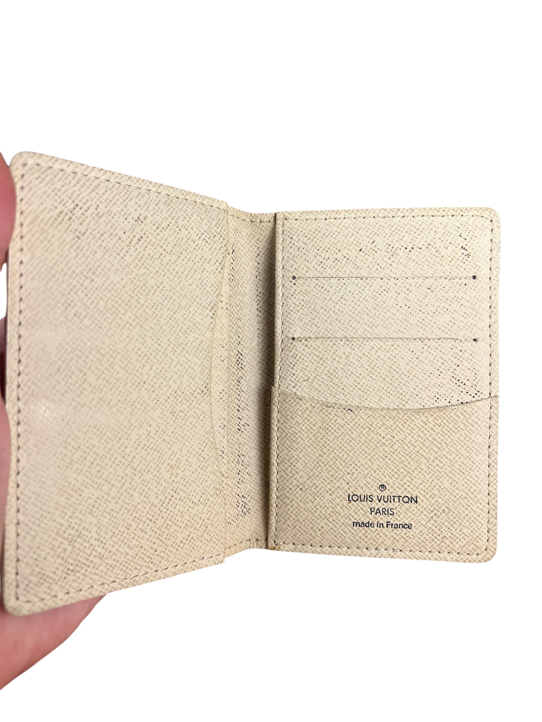Louis Vuitton Damier Azur Flap Cardholder