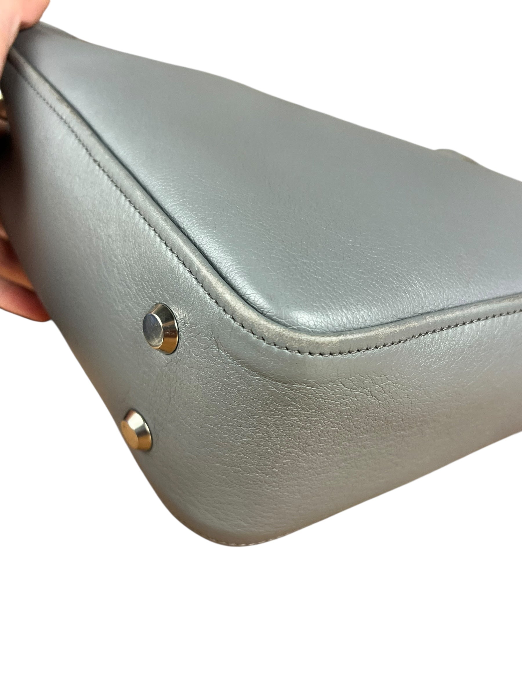 Balenciaga Small Grey Triangle Bag