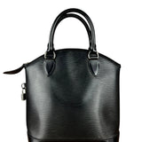Louis Vuittonn Black Epi Lockit Handbag