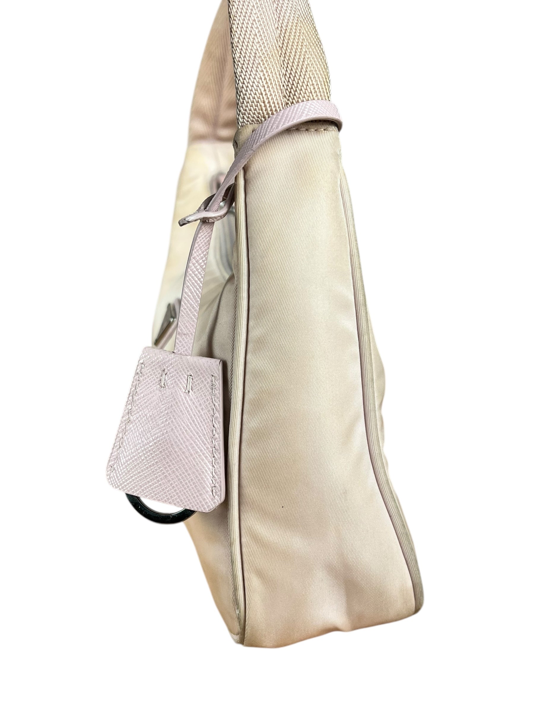 Prada Nylon Pochette Light Pink