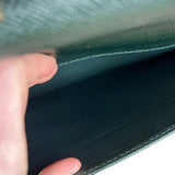 Louis Vuitton Epi Green Top Handle Briefcase