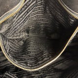 Prada Nappa Leather Ruffle Hobo Shoulder Bag