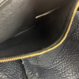 Burberry Black Pebbled Leather Shoulder Bag