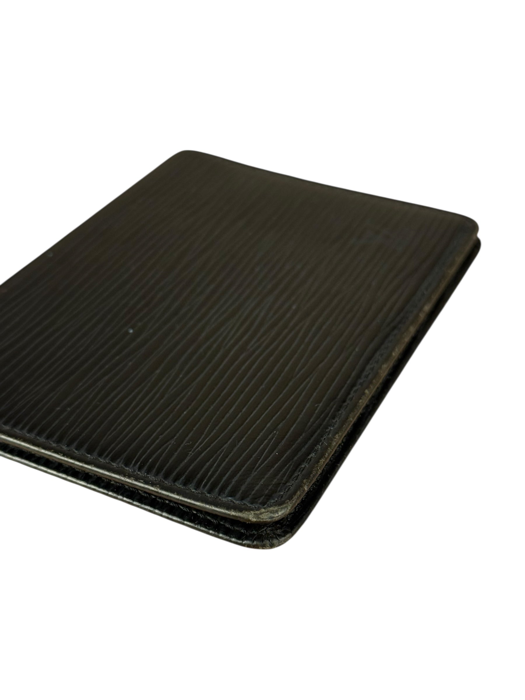 Louis Vuitton Black Epi Leather ID Holder