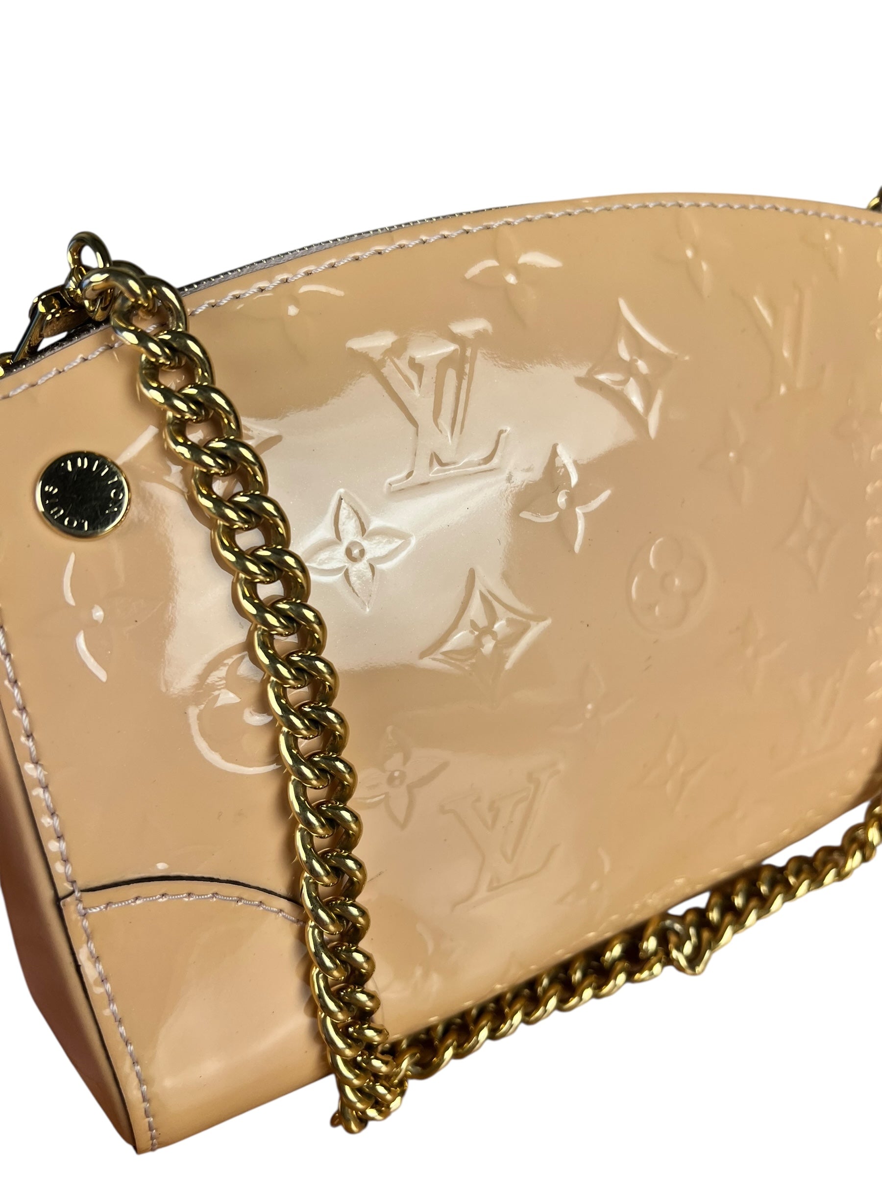 Louis Vuitton Vernis Santa Monica Chain Clutch