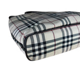 Burberry Nova Check Canvas Tote Bag