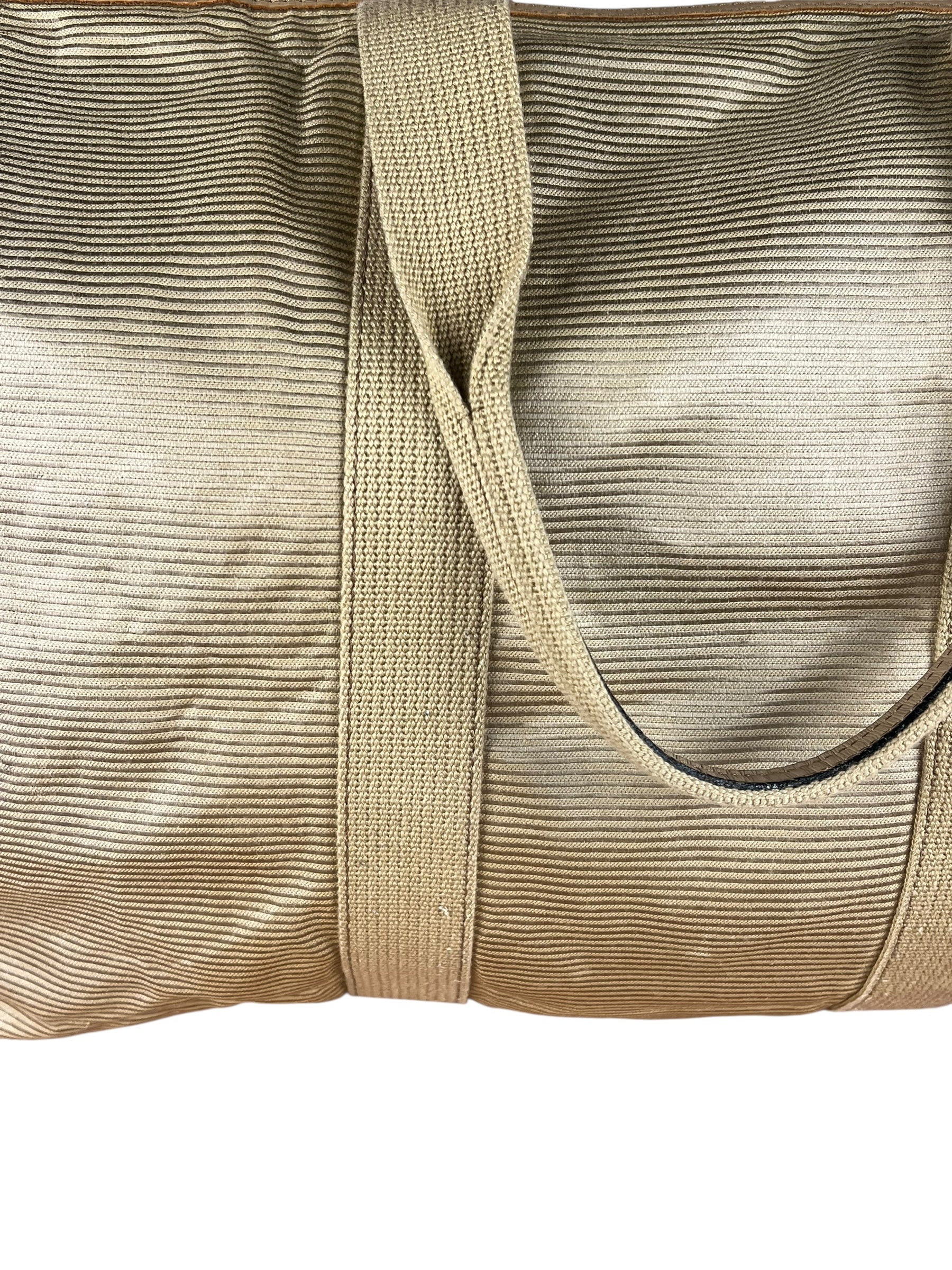 Yves Saint Laurent Vintage Duffle Bag Beige