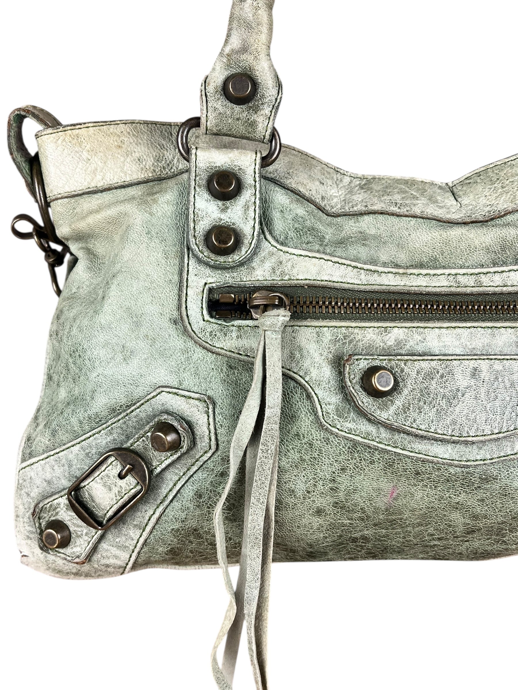 Balenicaga Green S Le City Bag