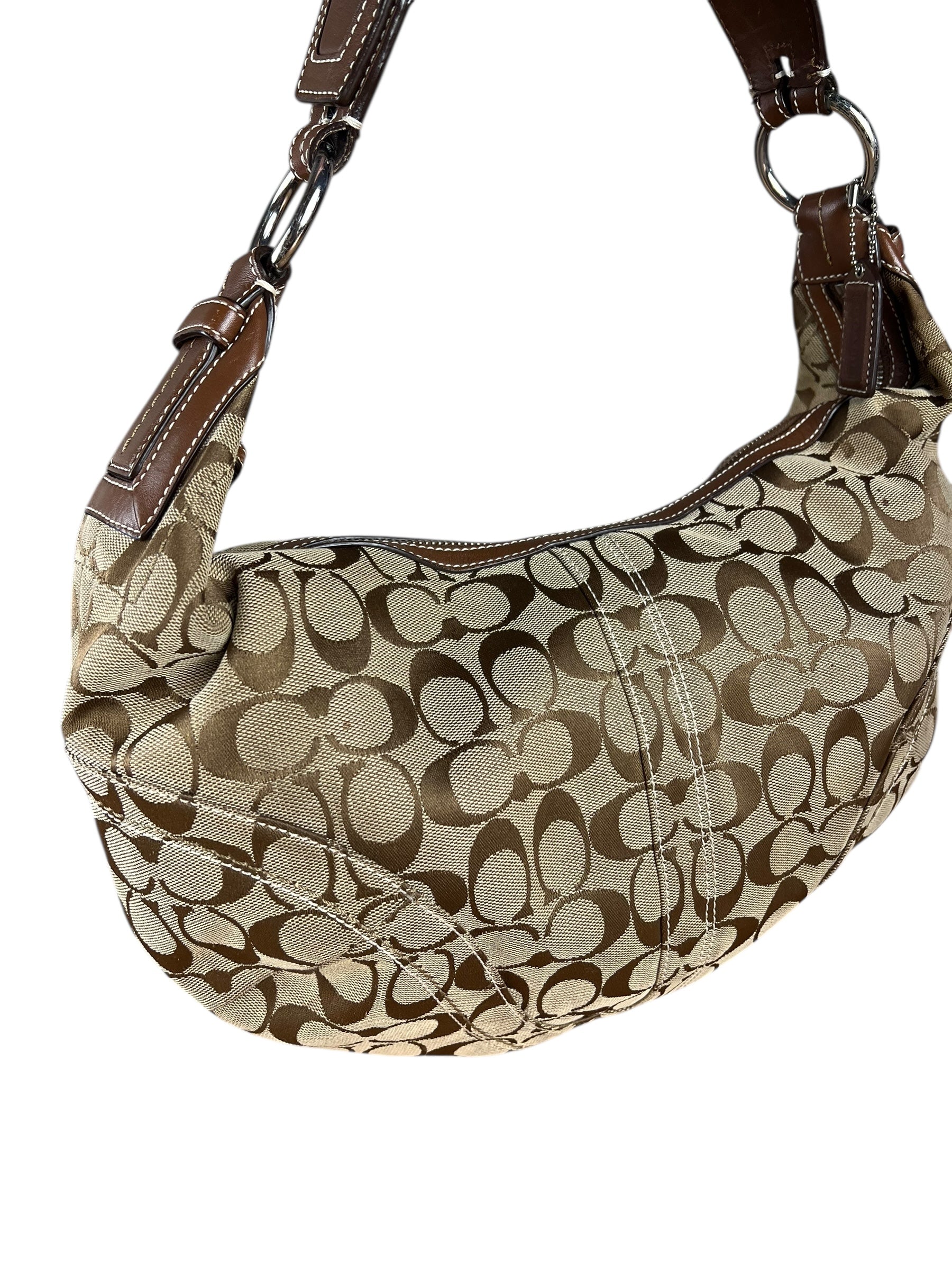 Coach Hobo Crescent Shoulder Bag